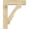 Ekena Millwork Balboa Block Rough Sawn Bracket w/ Offset Brace, Douglas Fir, 8"W x 30"D x 38"H BKT0806X30X38BOA05RDF - alternate 4